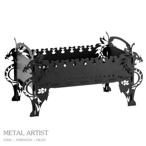 Metal Angeethi | Metal Dragon BBQ Grill 