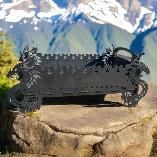 Metal Angeethi | Metal Dragon BBQ Grill 