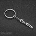 Stainless Steel Customized Name Keychain