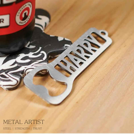 Stainless Steel Personalized Bottle Opener