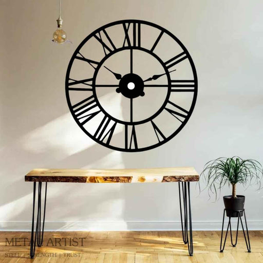 Trendy Metal Wall Clock