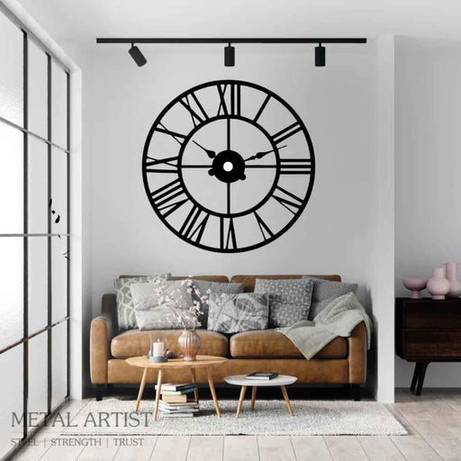 Trendy Metal Wall Clock