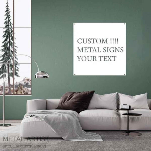 Customized Business Metal Logo | Personalized Logos for Walls - Metal Artist