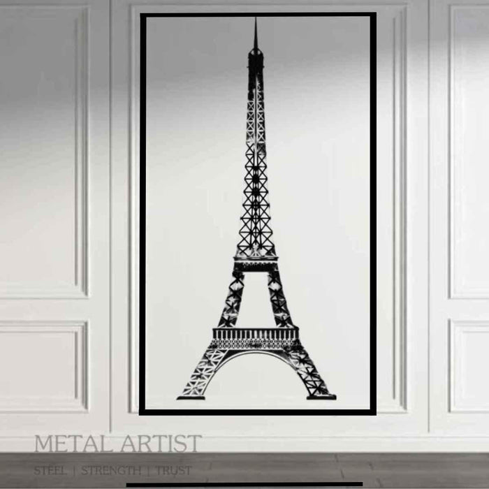 Eiffel Tower Metal Wall Decor - Metal Artist