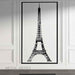 Eiffel Tower Metal Wall Decor - Metal Artist