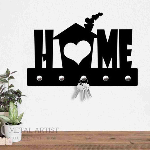 Love Home Key Holder | Home Key Holder - Metal Artist