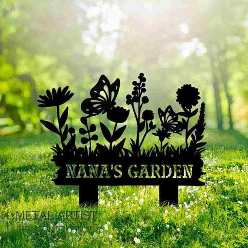 Personalized Garden Name Plate Design - Metal Artist