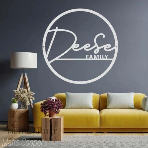 Personalized Logos for Walls | Custom Text Metal Sign - Metal Artist